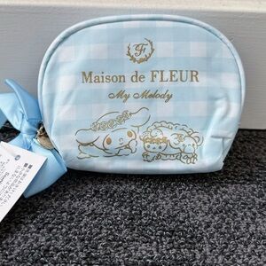 Sanrio x Maison de Fleur My Melody Bow Storage Pouch Zip Bag